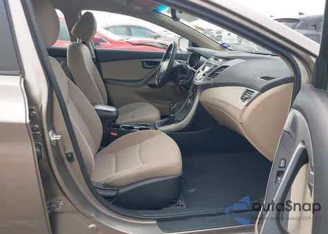 2016 Hyundai Elantra Se from USA, damaged, VIN 5NPDH4AE2GH665572